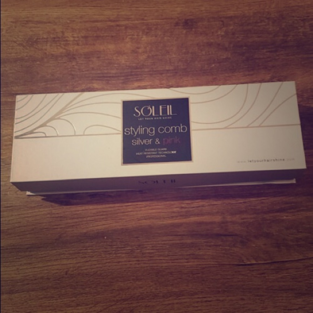 Soleil straightener hair comb